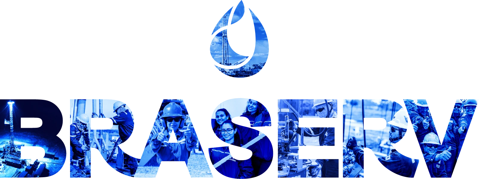 Logo oficial de Braserv tamaño grande